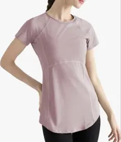Yomoment　 Tシャツ レディース 　ピラティス　ヨガ
