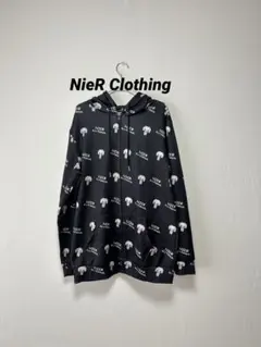 NieR Clothing 総柄プリント ジップアップパーカー Fのサムネイル