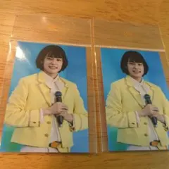 モナキおよねアイドル生写真 2枚セットカードサイズ