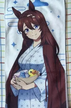 ウマ娘シンデレラグレイ 極楽湯 らくスパ マフラータオル スーパー