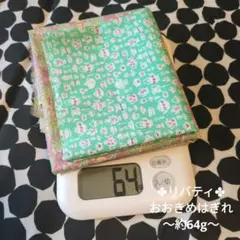 『おおきめ』ハギレセット_5　✤リバティ✤