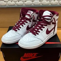 NIKE エアジョーダン 1 Hi OG 85バーガンディ 27.5cm