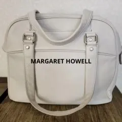 MARGARET HOWELL idea ハンドバッグ レザー ライトグレーのサムネイル