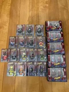 ハッピーくじ　MARVEL BE@RBRICK スパイダーマンセット売り