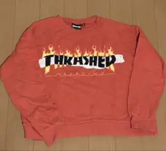 THRASHER MAGAZINE トレーナー オレンジ 160