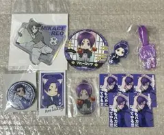 ブルーロック 御影玲王 まとめ売り ステッカー コースター 缶バッジ カード