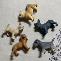 犬 ミニチュア フィギュア 5体セット