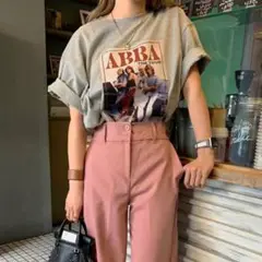ABBA THE TOUR グレー Tシャツ