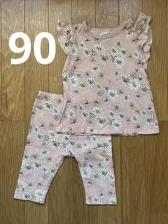 Paul & Joe 花柄トップスとレギンスセット90