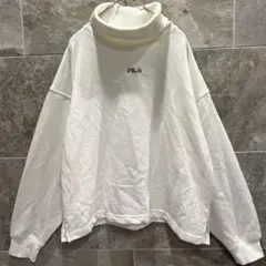 FILA フィラ スウェット トレーナー ハイネック バックプリント 1510