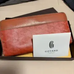 GOYARD 長財布 ラウンドファスナー オレンジのサムネイル