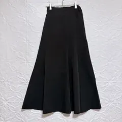 ブラック マーメイドスカート　ロング