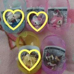 ガチャ サンリオキャラクターズ チョコレートドール ５点セット