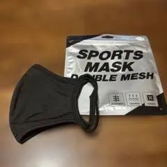 SPORTS MASK DOUBLE MESH ブラック　Mサイズのサムネイル