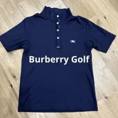 Burberry Golf ポロシャツ M レディース ネイビー美品 バーバリー