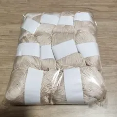 ココちゃん様・新品カシミヤ混シルク毛糸ホワイトベージュ10玉約500g192