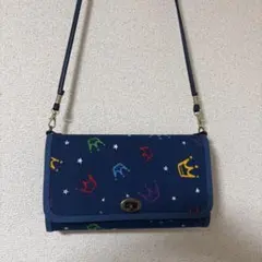 【新品】アルベロベロ ビーズバッグ 長財布 クラッチバッグ ショルダー 新品・タグ付き】アルベロベロ ビーズバッグ 長財布 クラッチバッグ