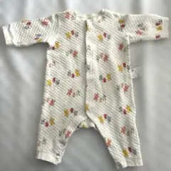 UNIQLO baby 長袖　カバーオール　パジャマ　キルティング