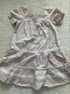 レース刺繍 ワンピース ピンクのサムネイル