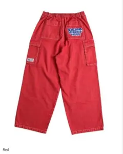 VISION STREET WEAR カーゴパンツ レッド
