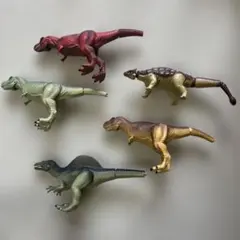 アニア　恐竜　5体セット