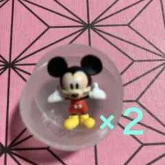 ミッキーマウス ミニミニフィギュア2個セット
