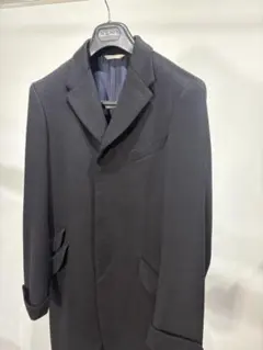 カシミヤ100 チェスターコート