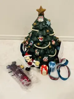 【新品未使用】ディズニー クリスマス ポップコーンバケット✖️ トング