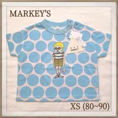 新品【 MARKEY'S マーキーズ】オリバー Tシャツ XS (80〜90)のサムネイル