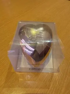 シャンパンゴールド ハート型 ヘアブラシ