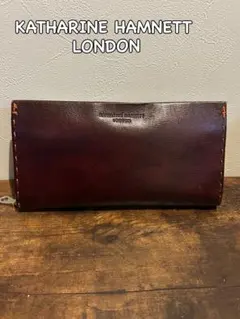 KATHARINEHAMNETT LONDONラウンドファスナーロングウォレットのサムネイル