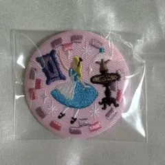 ディズニー 刺繍缶バッジ アリス