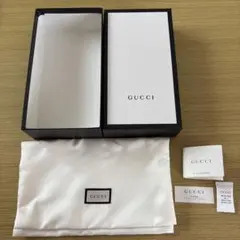GUCCI（グッチ）の空箱・保存袋・ショップ袋の4点セットです。 - メルカリ