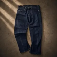 Levi's LEJ 502 エンジニアード W32 立体裁断 赤パッチ 濃紺のサムネイル