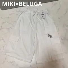 MIKI×BELUGA 刺繍ロゴパンツ