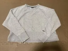 Nike DRI-FIT グレー トレーナー S ロゴ