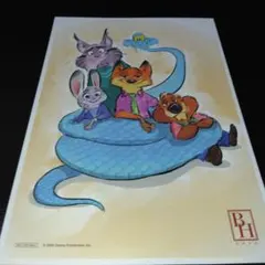 ズートピア2 映画特典　 第6弾 アートボード カード 1枚