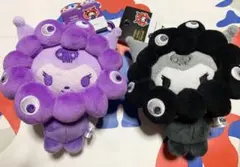 黒ミャクミャク サンリオ なりきりぬいぐるみ カラビナ クロミ - メルカリ