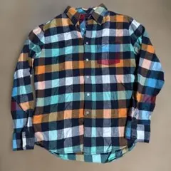 Tommy Lサイズ チェック柄ネルシャツ