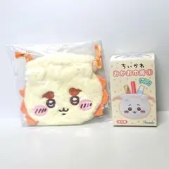 新品未開封品 ちいかわ おかお巾着ポーチ 【 シーサー】