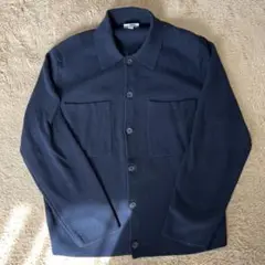 H&M ネイビー カーディガン US XL