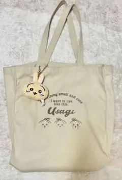 ちいかわ Honeys ハニーズ うさぎ トートバッグ