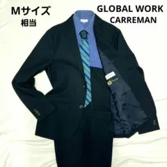 GLOBAL WORK カジュアル セットアップスーツ CARREMAN