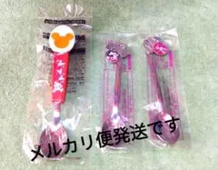 【送料込み】ディズニー ランド たまご スーベニア ミキミニ　スプーン セット