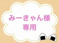 みーきゃん様専用