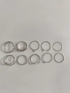 シルバーリング 10個セット