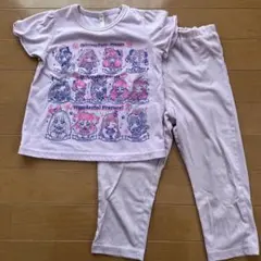 半袖パジャマ(プリキュア、パープル、100)