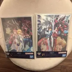 機動戦士ガンダムSEED 一番くじ B賞 C賞　ビジュアルスタンド　セット