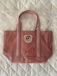 FEILER オールドテディワッペントートバッグ ピンク 小のサムネイル