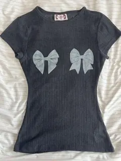 SCULPTOR スカルプター Bow Bow Baby Tee